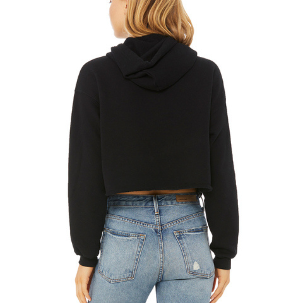 Cropped Hooded Sweatshirt
